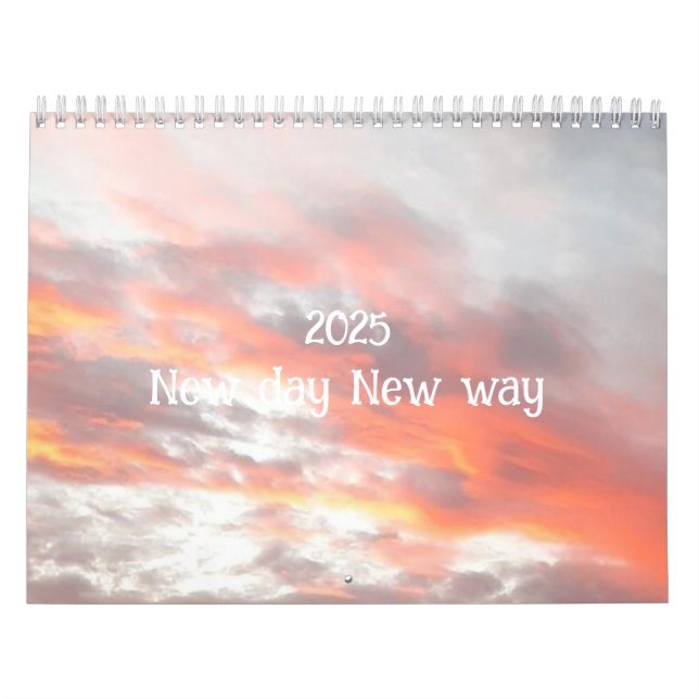 2025 Calendar Planner art and design  (Cover)