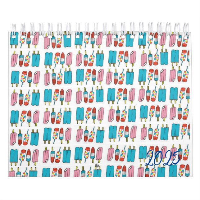 2025 Calendar Popsicles  (Cover)