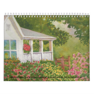 2025 Calendar Roseann Meserve Watercolor Artist 