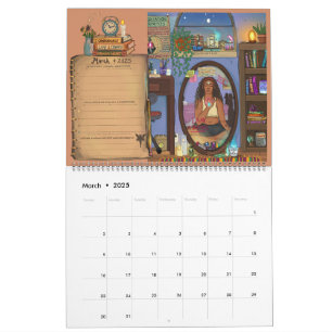 2025 Calendar   “Trust Your Magic” by Alexis Rakun