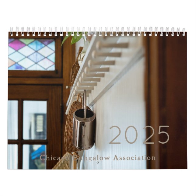 2025 Chicago Bungalow Association Calendar (Cover)