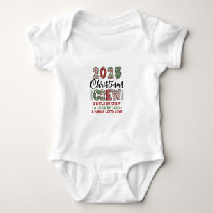 2025 Christmas Crew Family Matching Outfit Xmas Baby Bodysuit