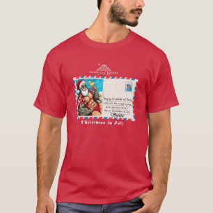 2025 Christmas in July T-Shirt