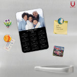 2025 Classic Black and White Photo Calendar Magnet<br><div class="desc">2025 Customisable Family Name and Photo Magnetic Calendar featuring your personalised photo and name. 🌟Designed for 2025 only, and perfect for small gifts, stocking stuffers, or in place of holiday cards! This version is Black and White, but the colour is adjustable. Please contact us at cedarandstring@gmail.com if you need assistance...</div>