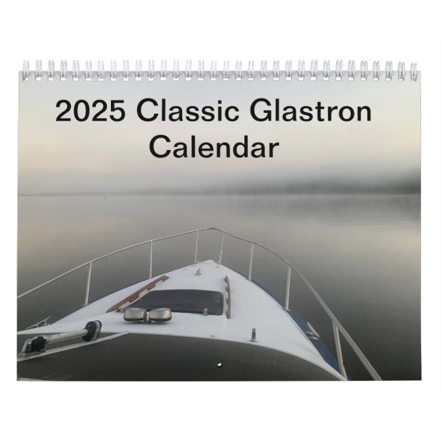 2025 Classic Glastron Calendar (Cover)