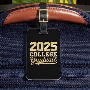 2025 College Graduate Graduation Senior School Luggage Tag