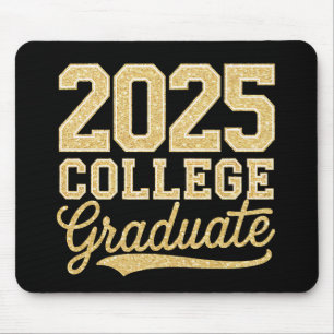 2025 College Graduate Graduation Senior School Mouse Mat