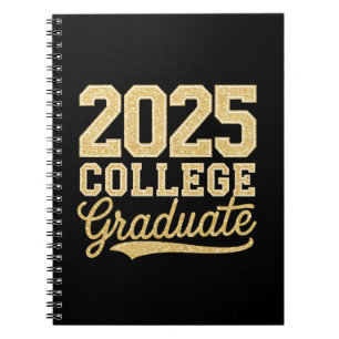 2025 College Graduate Graduation Senior School Notebook