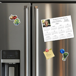 2025 Corporate Magnetic Photo Calendar -Horizontal