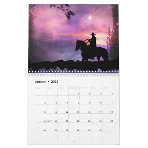 2025 Cowboy Country Western Calendar