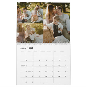 2025 Create Your Own Custom Family Photo Calendar