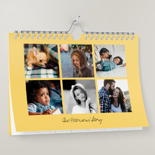 2025 custom family photos create your own calendar