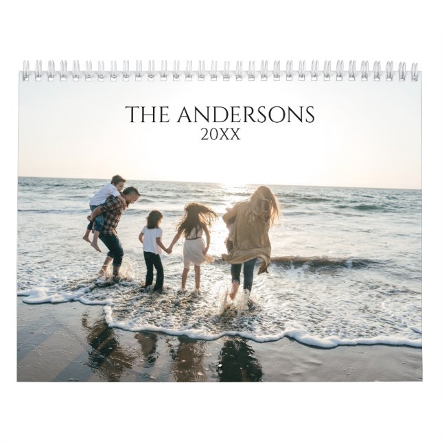 2025 Custom Photo Calendar | Custom Text  (Cover)