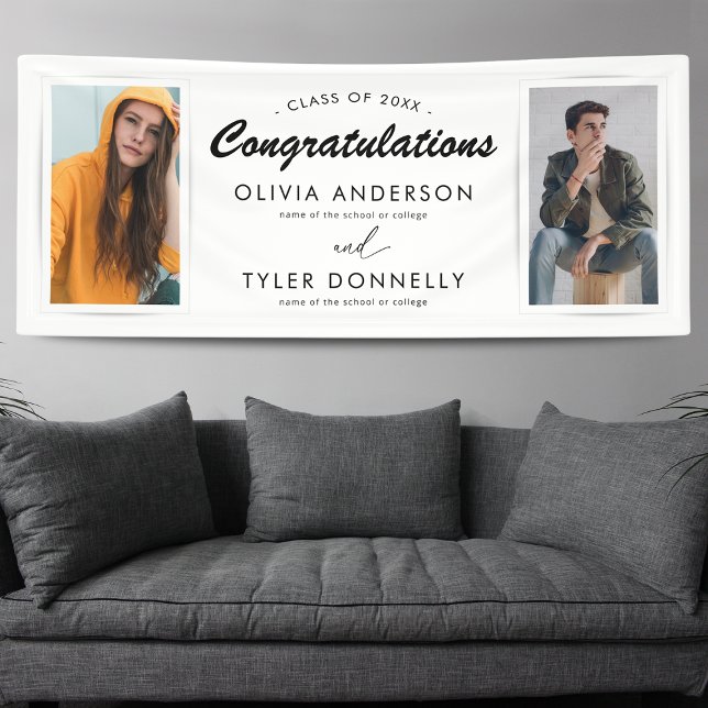 2025 Double Graduation Photo Banner (Creator Uploaded)