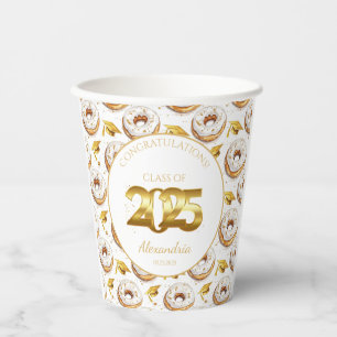 2025 Doughnuts and Degrees Graduation Paper Cup