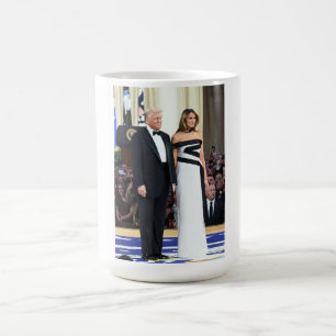 2025 First Couple Donald and Melania Trump Coffee Mug