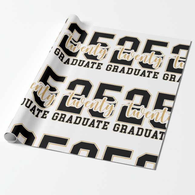 2025 Graduate Celebration  Wrapping Paper (Unrolled)