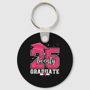 2025 graduate class of 2025 senior high school2025 key ring