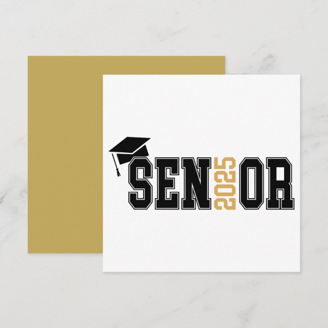 2025 Graduation Celebration   Invitation (Front/Back)