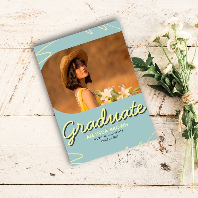 2025 Graduation Party Simple Elegant Trendy Invitation (Creator Uploaded)