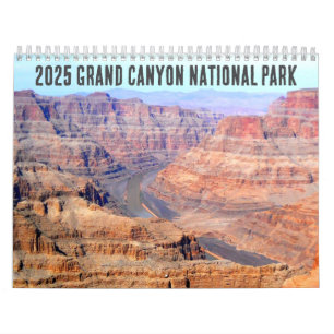 2025 Grand Canyon National Park Calendar