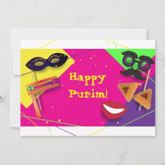 2025 Happy Purim Festival Holiday Card