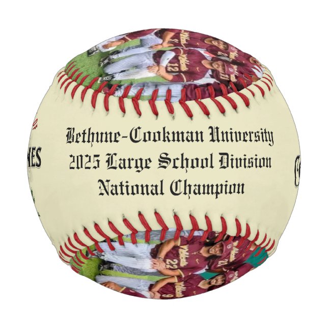 2025 HBCU Large School National Champions Baseball (Front)