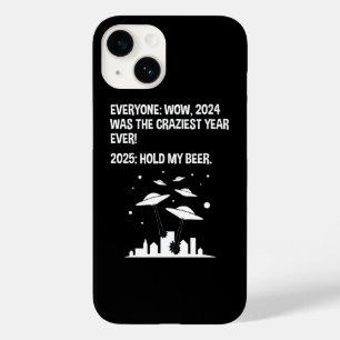 2025 Hold My Beer New Year's Day Case-Mate iPhone 14 Case