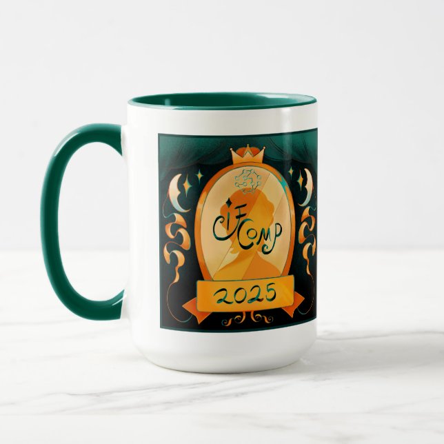 2025 IFComp Two-Tone Large Coffee Mug (Left)