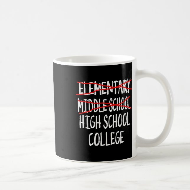 2025 Junior High Graduation - Funny Middle School  Coffee Mug (Right)