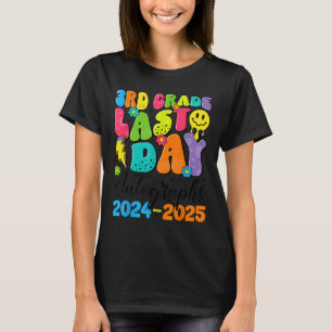 2025 Last Day Of School Autograph 3rd Grade Gradua T-Shirt