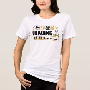 2025 Loading New Year Tri-Blend Shirt