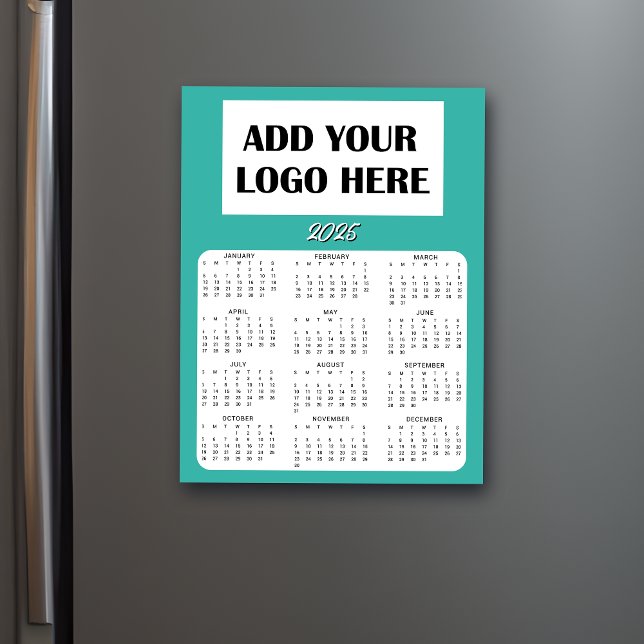 2025 Mini Calendars | Personalised Business Logo (Creator Uploaded)
