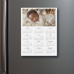 2025 Mini Calendars | Personalised Photo<br><div class="desc">A cute little 2025 mini calendar to stick on your frig! Add your new baby's photo and edit the family name in the personalise area.</div>