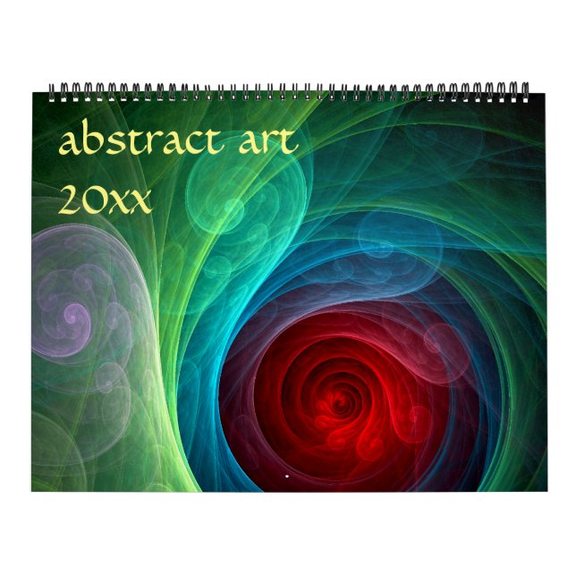 2025 Modern Abstract Art Calendar (Cover)