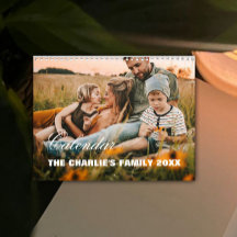 2025 Modern Custom Family Photo Calendar – Create 