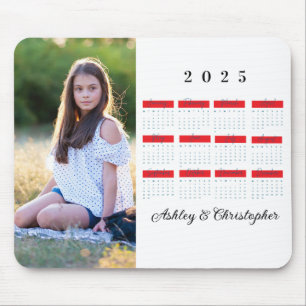 2025 Modern Family 4 Photo Collage Custom Mouse Mat