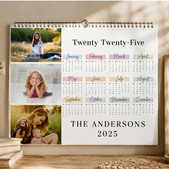 2025 Modern Family 4 Photo Collage Custom  Mouse Mat (2025 Modern Family 4 Photo Collage Custom Mouse Pad)