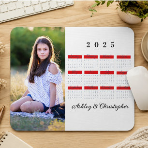 2025 Modern Family 4 Photo Collage Custom  Mouse Mat