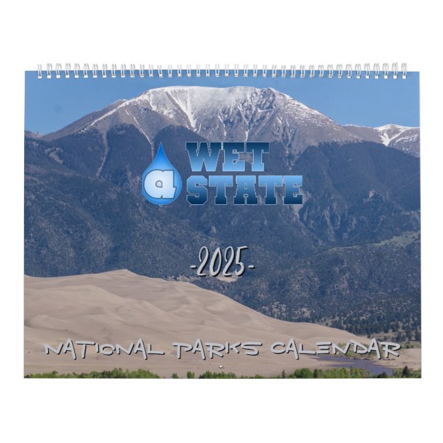 2025 National Park Calendar (Cover)