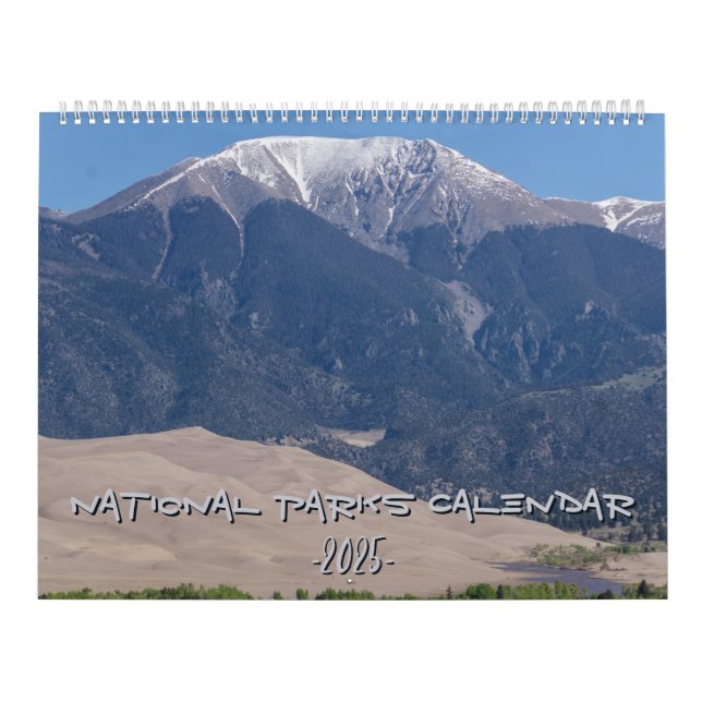 2025 National Park Calendar (Cover)
