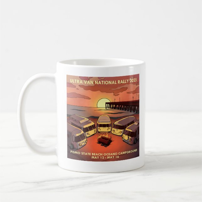2025 National Rally logo coffee mug (Left)