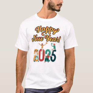 "2025 New Year Celebration T-Shirts -