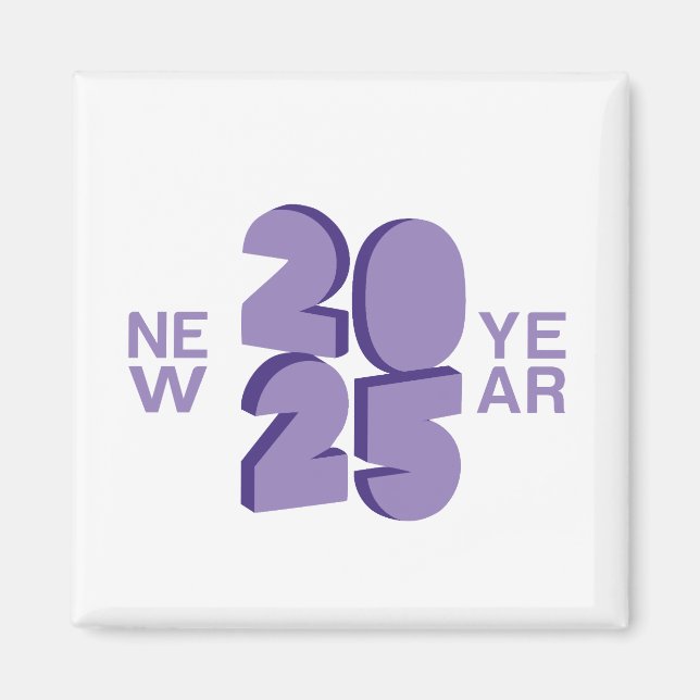 2025 New Year Magnet (Front)
