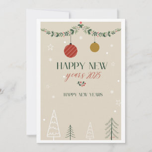 2025 new years card