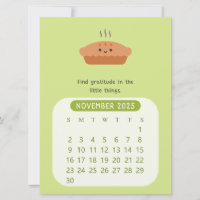 2025 November Monthly Motivational Calendar 