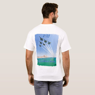 2025 Pensacola Beach Airshow T-Shirt – Blue Angels