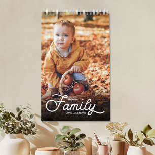 2025 Personalised Family Photo  Calendar
