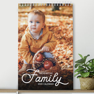 2025 Personalised Family Photo Calendar