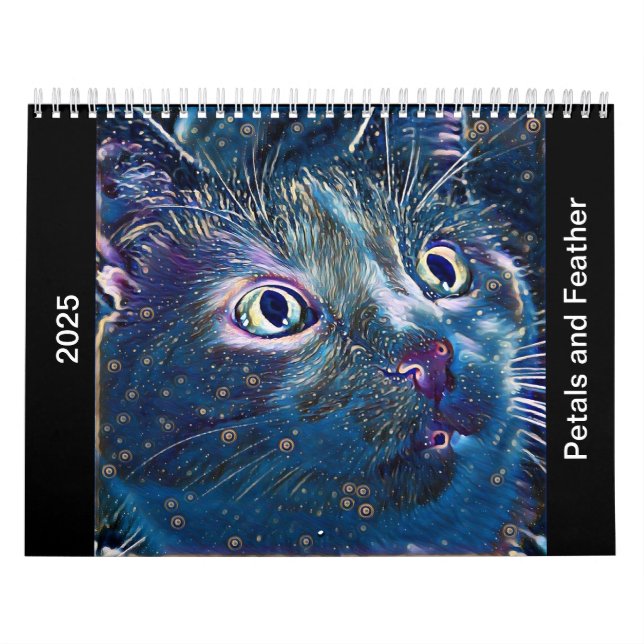 2025 Petals and Feather and Friends Calendar (Cover)